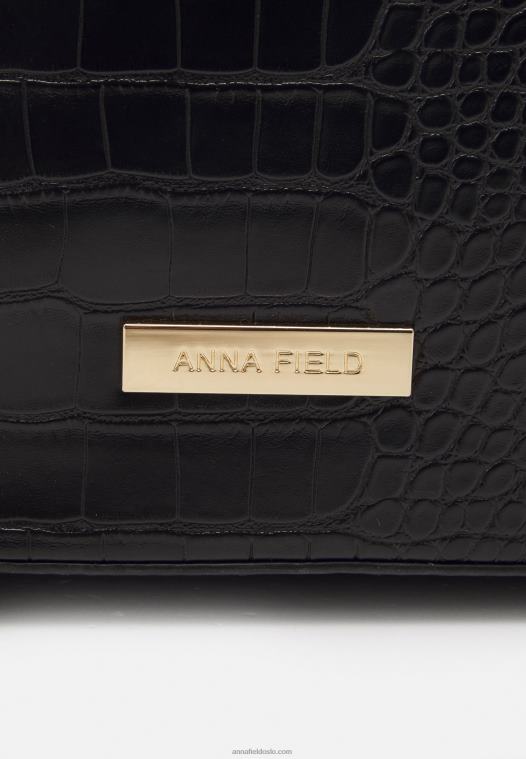 Anna Field kvinner tote bag 802 svart P266L2483