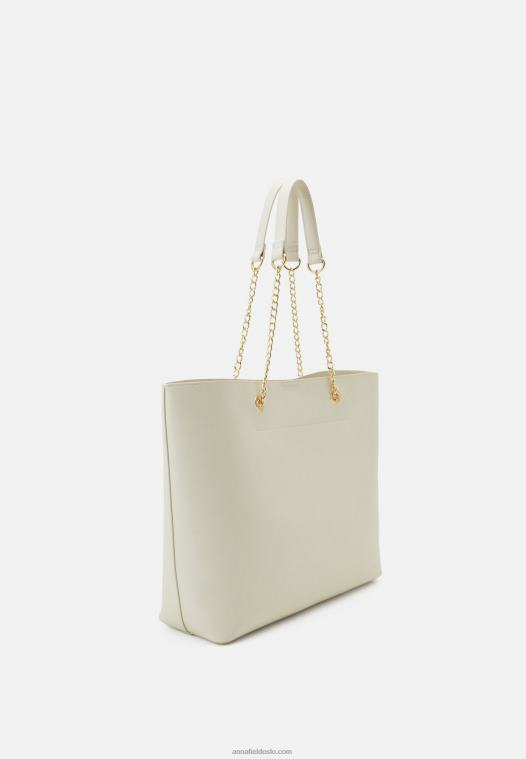 Anna Field kvinner tote bag beige P266L2482