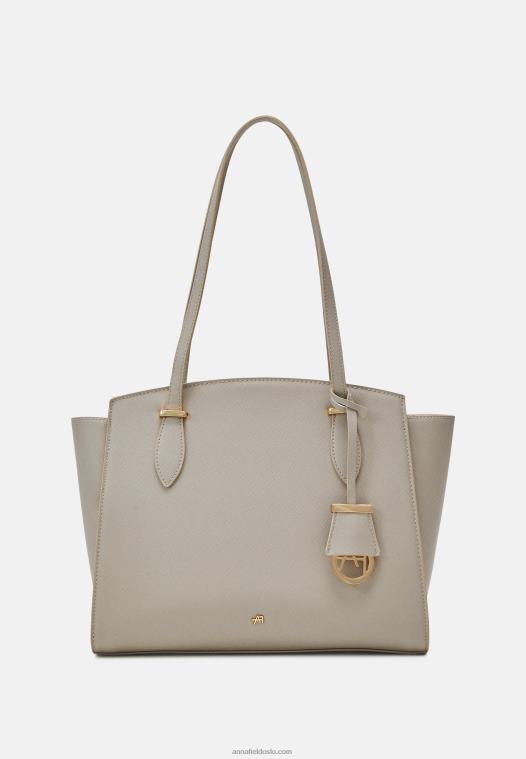 Anna Field kvinner tote bag beige P266L2495