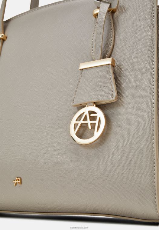 Anna Field kvinner tote bag beige P266L2495