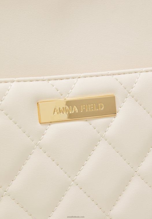Anna Field kvinner tote bag off-white P266L2485