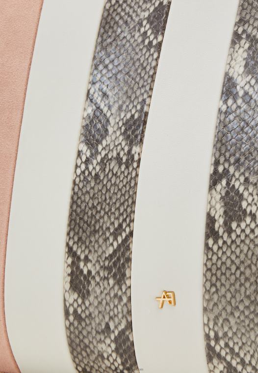 Anna Field kvinner tote bag off-white/rosa P266L2481