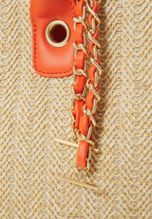 Anna Field kvinner tote bag oransje P266L2460