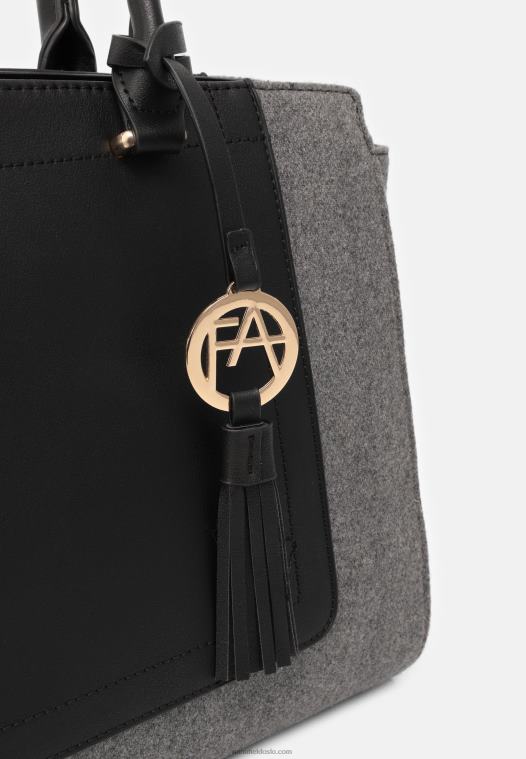 Anna Field kvinner veske 102 grå P266L2309