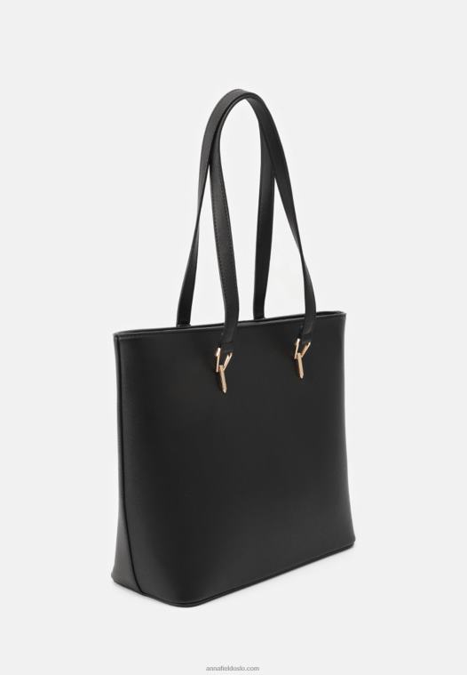 Anna Field kvinner veske 802 svart P266L2360