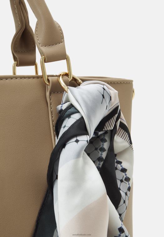 Anna Field kvinner veske beige P266L2348