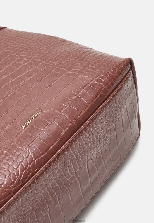 Anna Field kvinner veske brun P266L2378