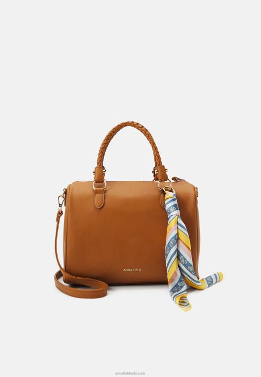 Anna Field kvinner veske konjakk P266L2311