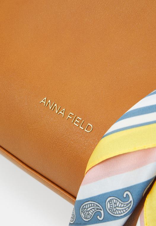 Anna Field kvinner veske konjakk P266L2311