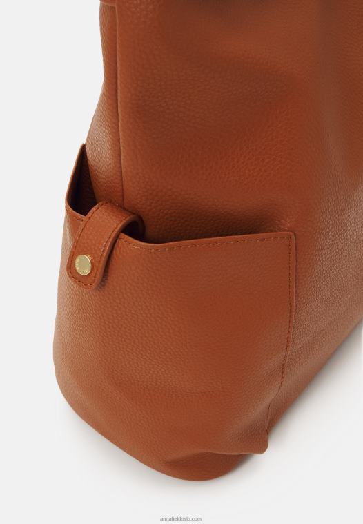 Anna Field kvinner veske konjakk P266L2362