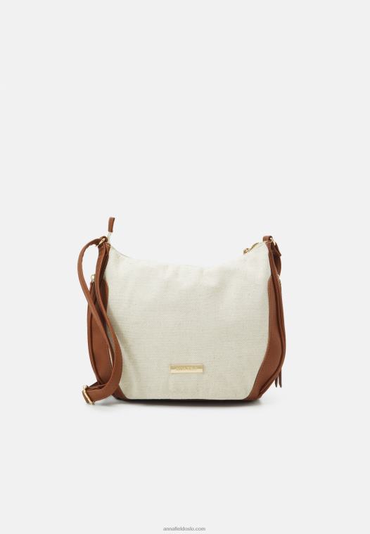 Anna Field kvinner veske konjakk P266L2372