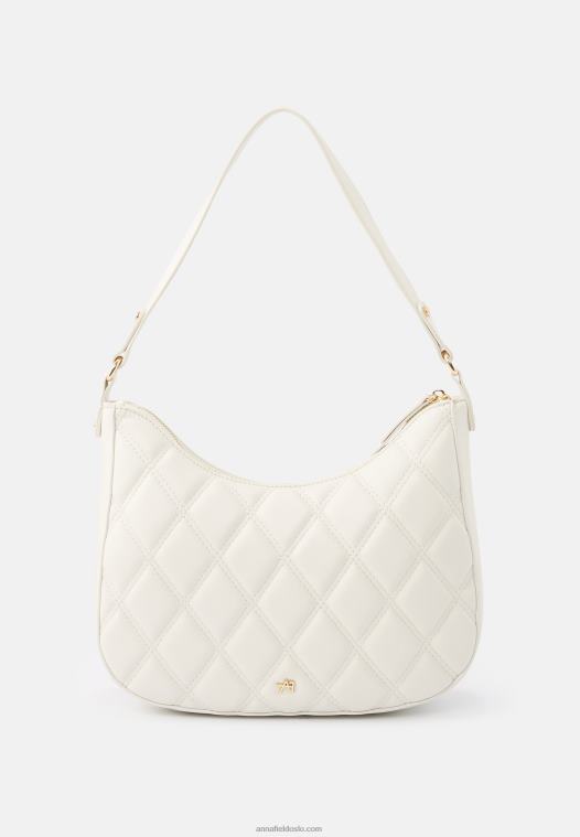 Anna Field kvinner veske off white P266L2350