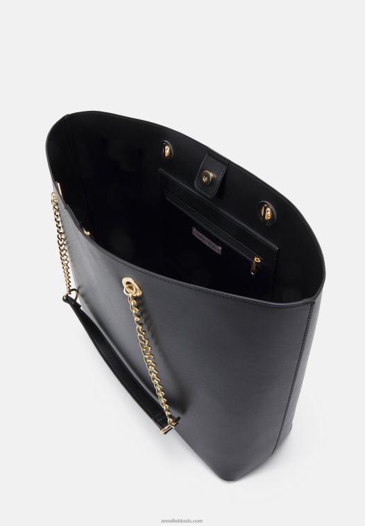 Anna Field kvinner veske svart P266L2471